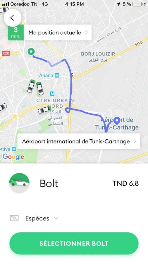 אריאנה Apartment Tunis 1 Near Airport מראה חיצוני תמונה